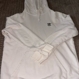 Adidas Off-White Hoodie with Logo
